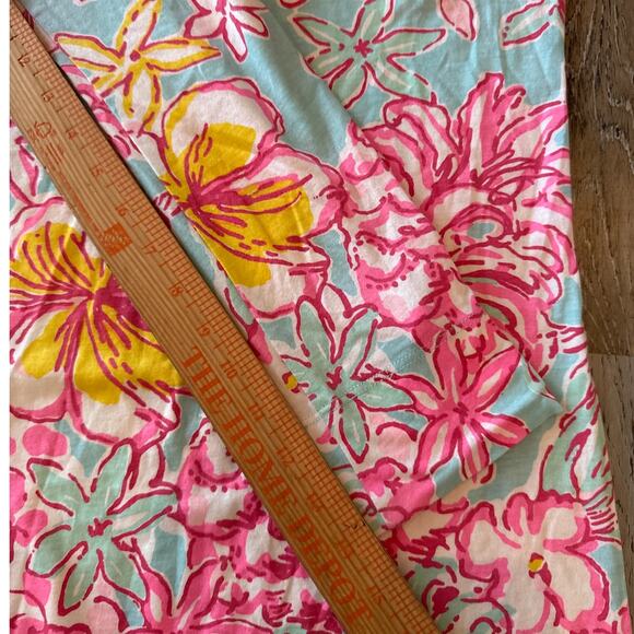 Lilly Pulitzer‎ Palmetto Dress Small Summer Breakwater Blue Lolita Pima Cotton - Picture 7 of 7